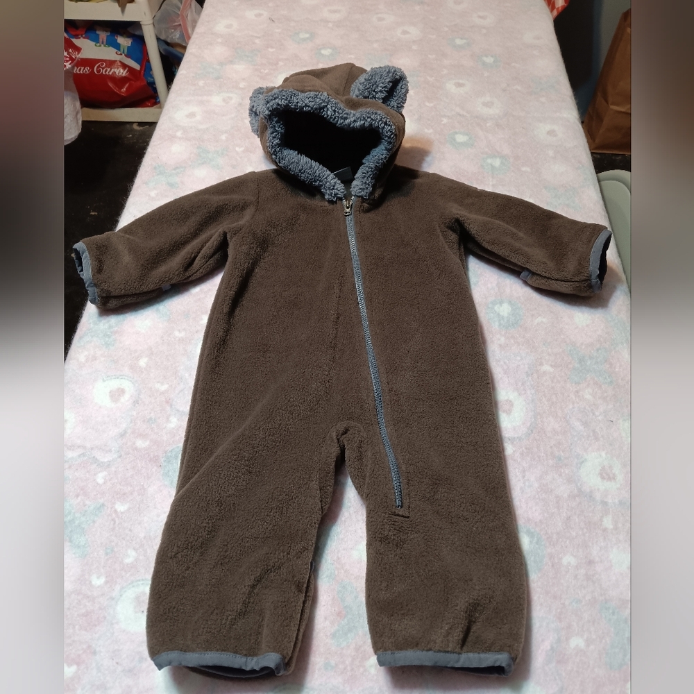 Columbia Brown Baby Onesie